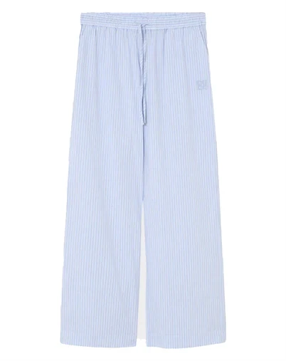 Day Birger et Mikkelsen - Zena Lounge Stripe Bukser - Chambray Blue